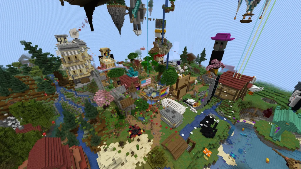 Legitimoose Minecraft server lobby