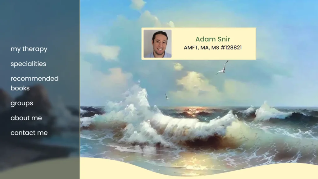adamsnirtherapy.com website screenshot